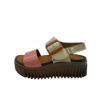 Sandalia Tiras Beige & Nude