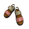 Sandalia Tiras Beige & Nude perfil
