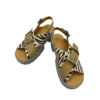 Sandalia Zebra Plataforma perfil