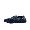 Sandalia baja Rejilla Strass Sandalia baja Rejilla Strass negro