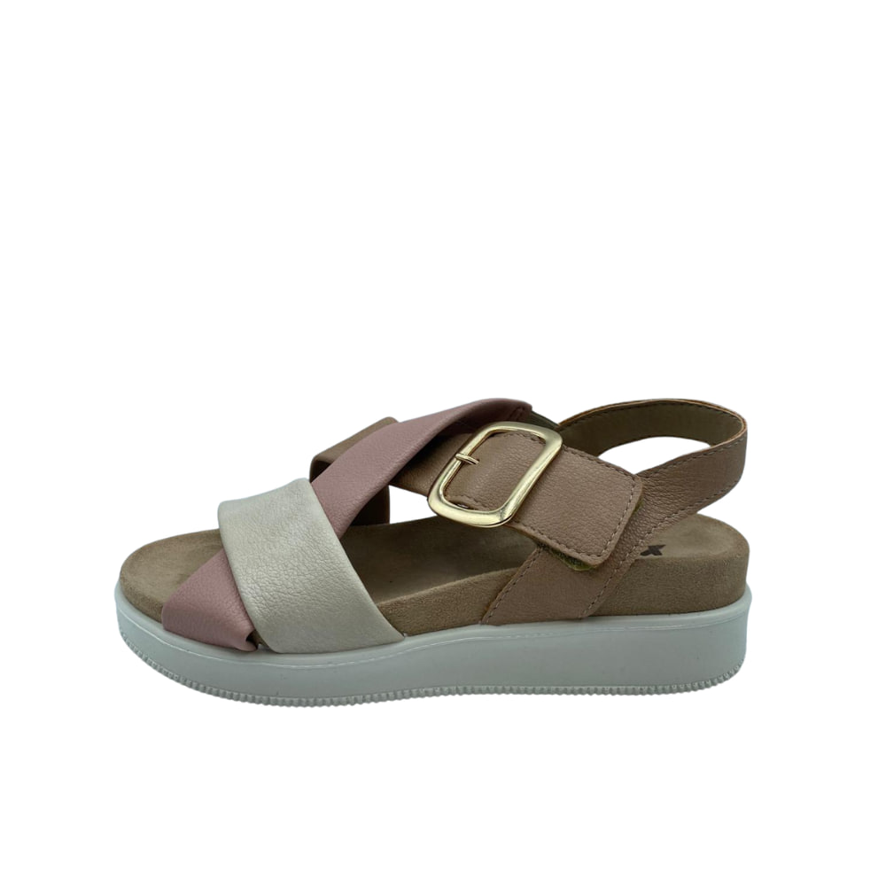 Sandalias Plataforma Tricolor IMAC modelo make up