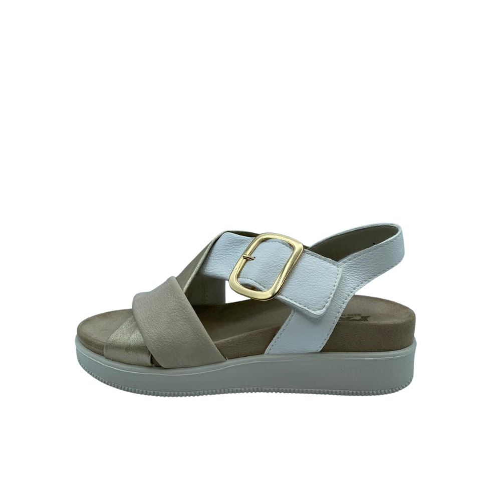 Sandalias Plataforma Tricolor IMAC modelo shining
