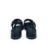 Sandalias Plataforma con doble hebilla Black IMAC trasera Sandalias Plataforma con doble hebilla Black IMAC trasera