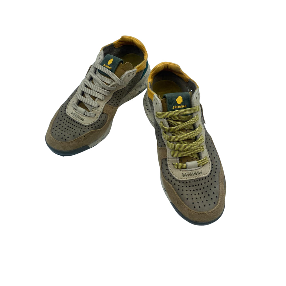 Zapatilla Chacrona Satorisan Green chico perfil