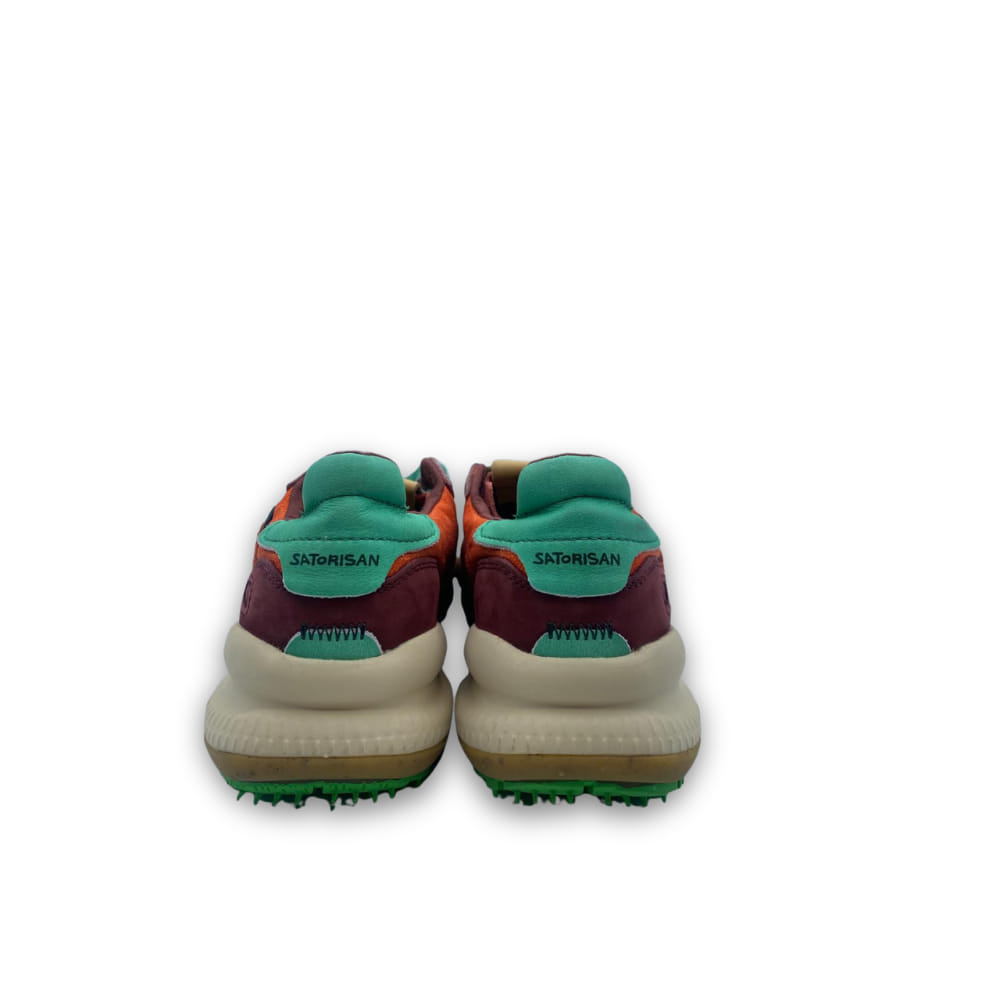 Zapatillas deportivas Satorisan chica tricolor trasera