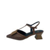 Zapato Bicolor Coffee con tacón bajo Zapato Bicolor Coffee con tacón bajo