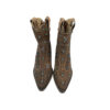 Botin campero con apliques turquesa frente