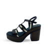 Sandalia Plataforma Black Gold