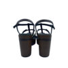 Sandalias Plataforma Black Gold trasera