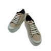 Zapatillas beige mujer ART perfil
