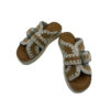 Zueco Beige Mou para chica frente