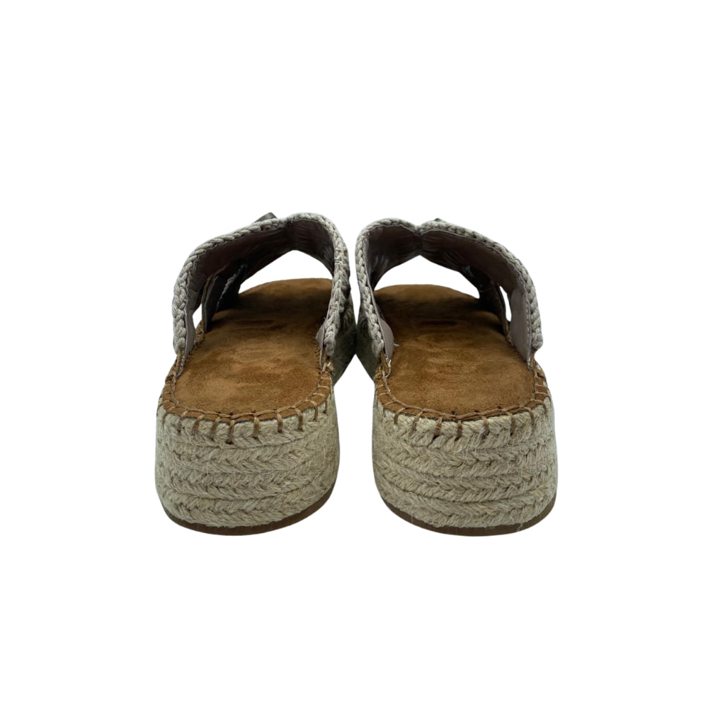 Zueco Beige Mou para chica trasera