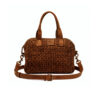 Bolso de mano Bowling Cuero BIBA con cremallera.