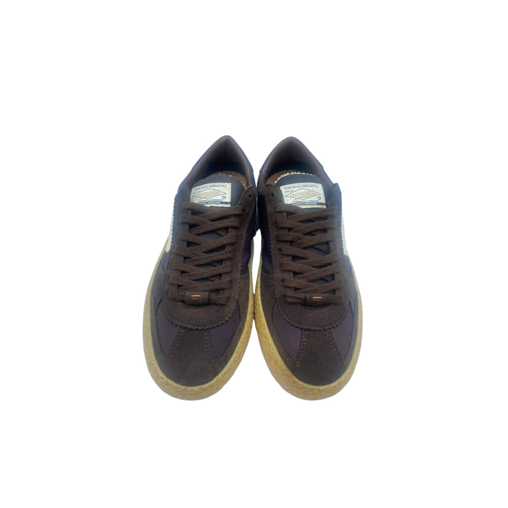 Deportivas Marrón Choco Puraai frente con suela flexible para hombre