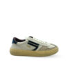 Deportivas Puraai Combi Blanca-Gris con franja Negra para chico Deportivas Puraai Combi Blanca-Gris con franja Negra para chico con materiales biodegradables.