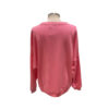 Sudadera rosa corazon trasera Sudadera rosa corazon trasera