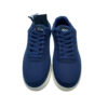 Deportivas Azul Waterproof ECOALF frente con cordones a juego
