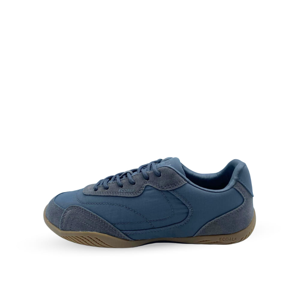 Deportivas Combi Azul-Gris ECOALF con cordones azules