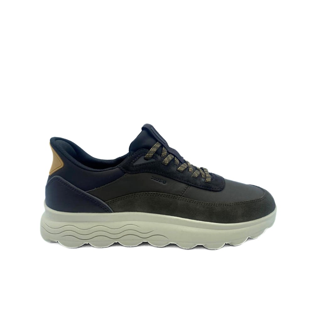 Deportivas Combi GEOX Ante en Kaki para hombre