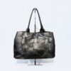 Bolso Shopper de piel trenzada Wann BIBA Tamaño Grande