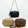 Bolso de hombro Le Camera Rue Madam compacto doble cremallera. Disponible en tres modelos