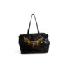 Bolso de mano pequeño de cadenas Negro Rue Madam de mujer