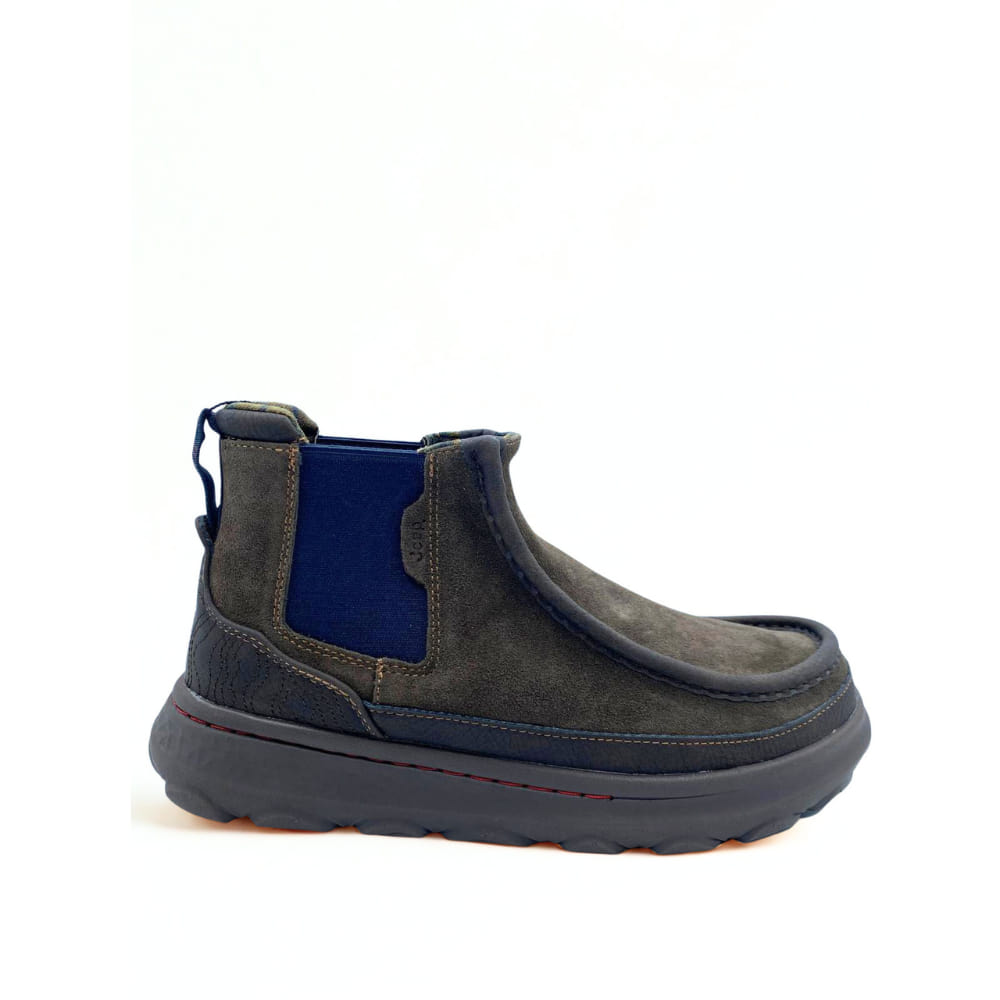 Bota con elásticos Chelsea Marrón Jeep de chico