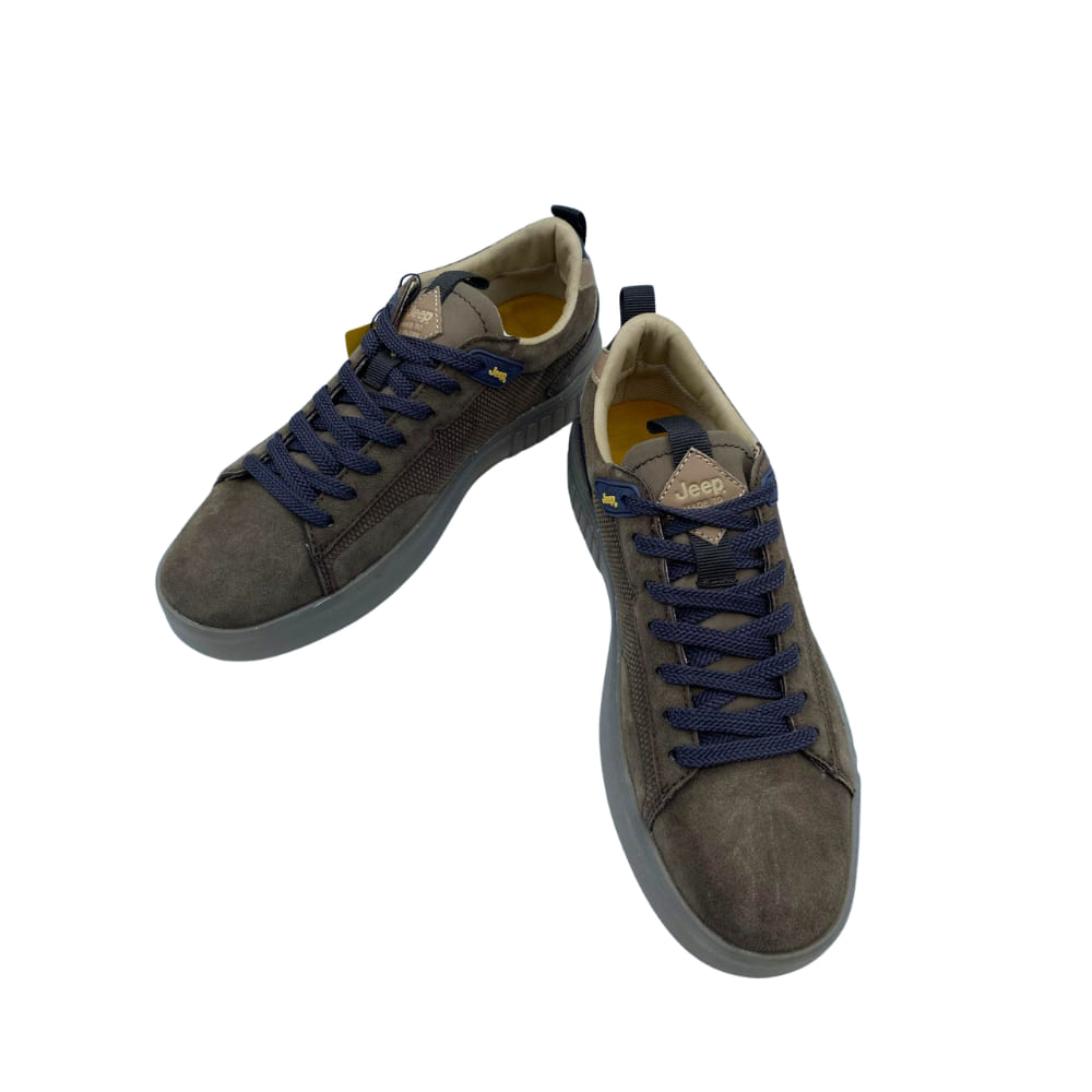 Deportivas Casual JEEP Marrón perfil de suela resistente