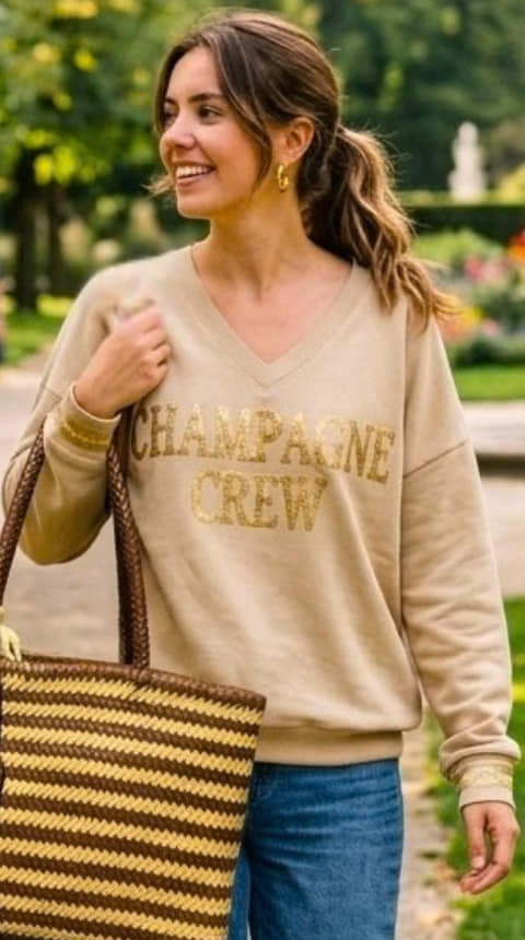 Sudadera CHAMPAGNE CREW - Imagen 2